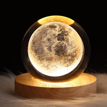 Lade das Bild in den Galerie-Viewer, Crystal Ball I LED Solar System 3D Galaxy Kugel
