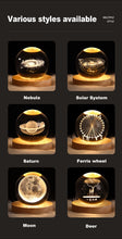 Lade das Bild in den Galerie-Viewer, Crystal Ball I LED Solar System 3D Galaxy Kugel
