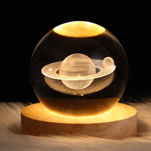 Lade das Bild in den Galerie-Viewer, Crystal Ball I LED Solar System 3D Galaxy Kugel
